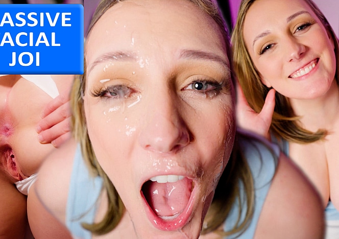 00557 - Massive Facial JOI